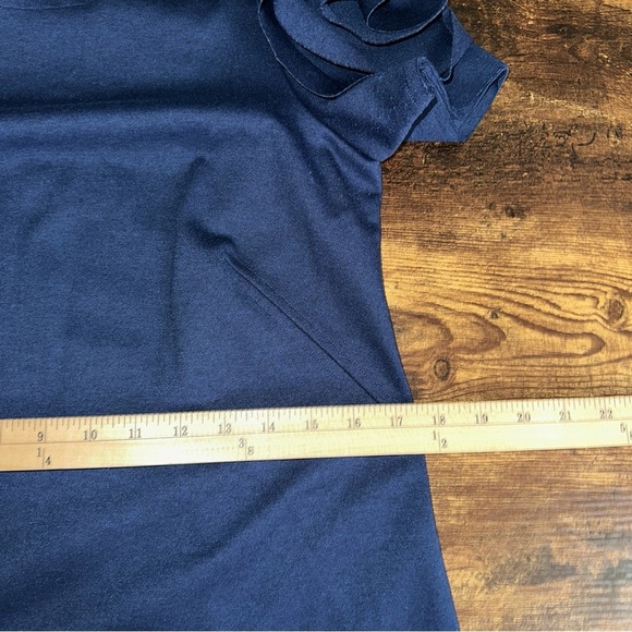 Pietro Brunelli Dress Salisburgo Womens Medium Cobalt Blue Maternity Rose - Picture 10 of 11